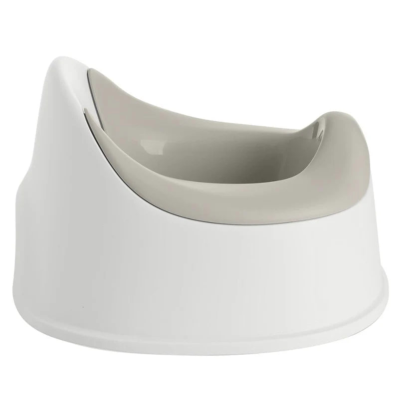 Pote de treino Kikkaboo Nimo, com o assento cinzento removível visível.