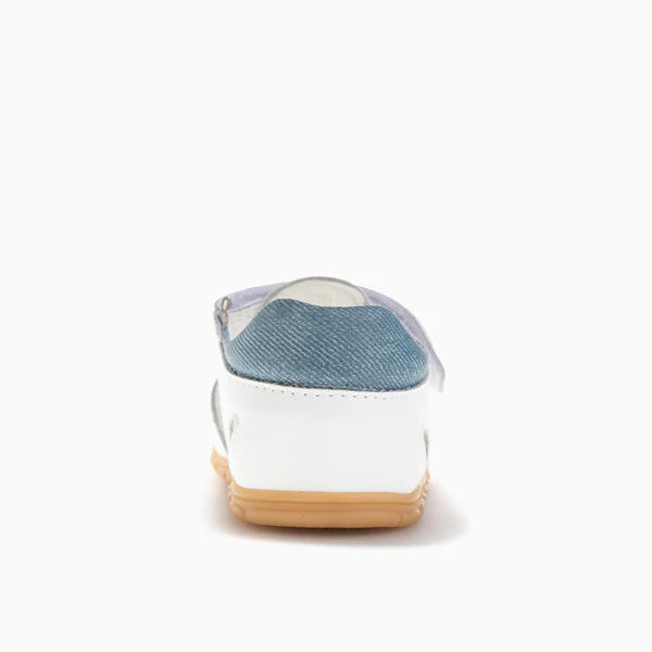 Pablosky Barefoot Sandal Plus Blanco Jeans