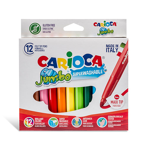 Carioca Caja 12 +2 rotuladores jumbo