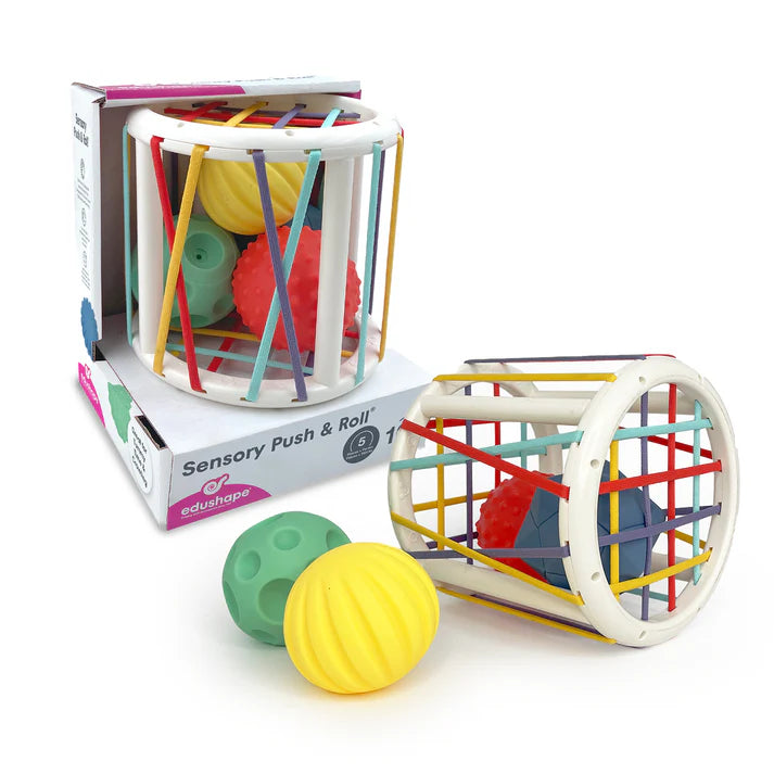Edushape Juego Sensorial Push and Roll