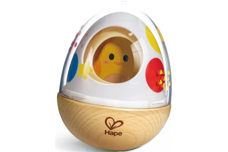 Huevo Hape siempre en pie y pollito magnético