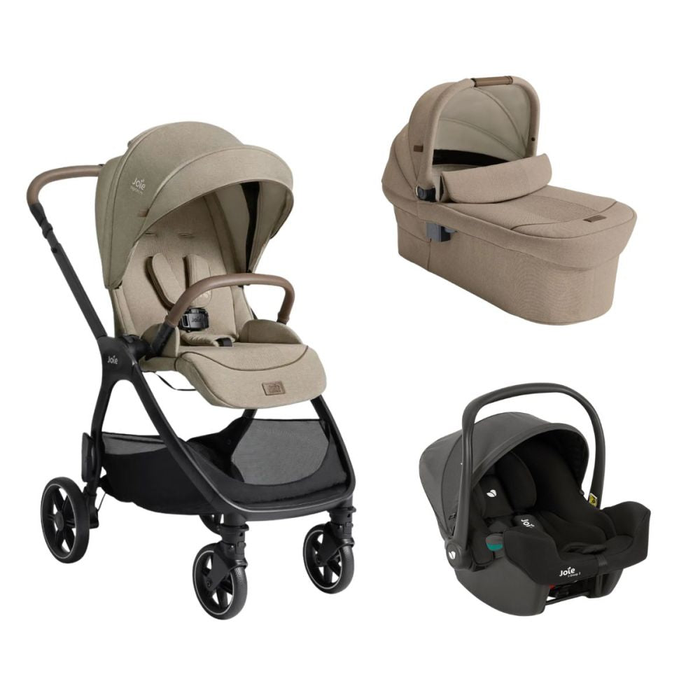 Joie DUO/TRIO  Carrinho de Passeio Compacto Valora SIGNATURE +alcofa ramble - até 22kg Evergreen