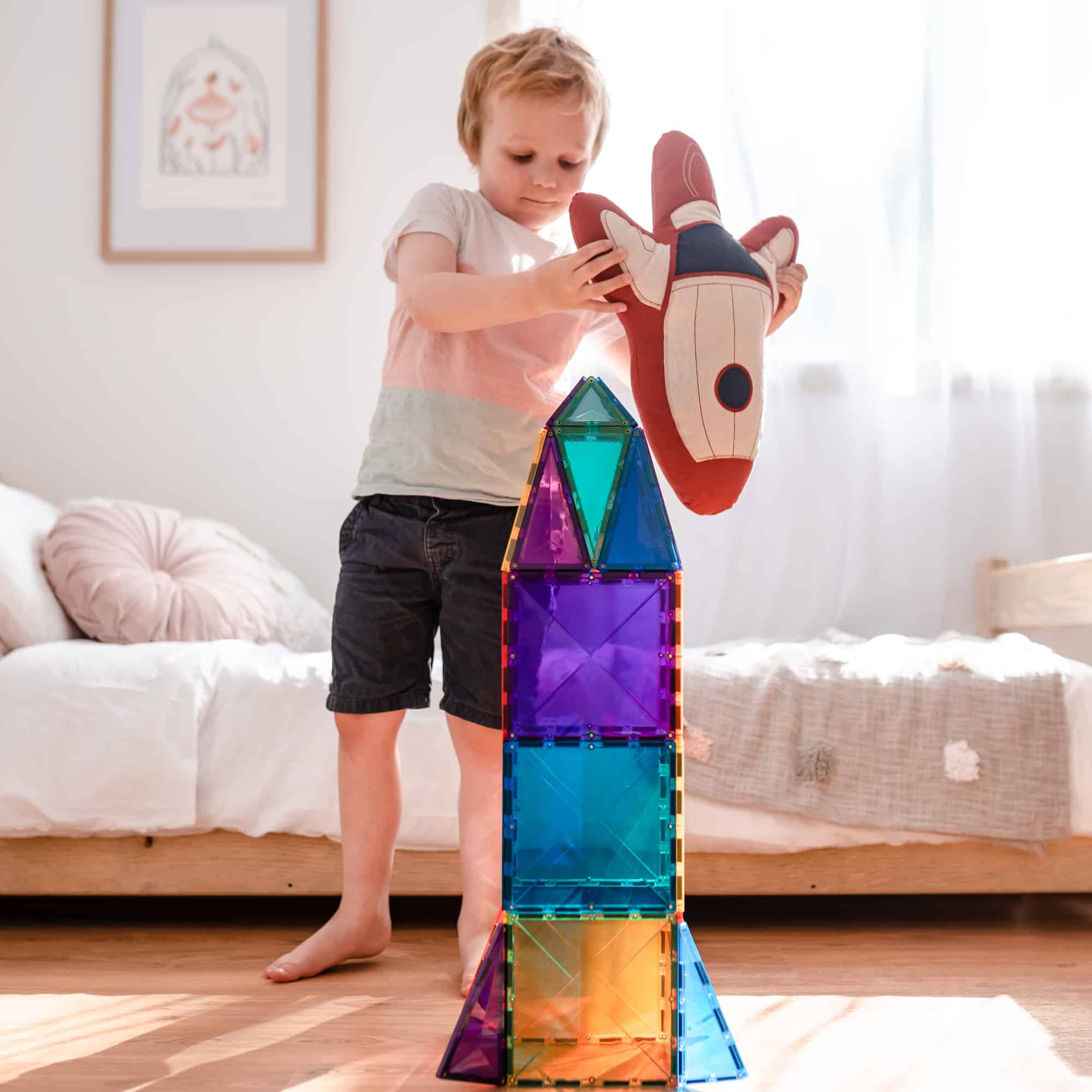 Connetix Jogo blocos Magnético Rainbow Creative 102 pc * por encomenda