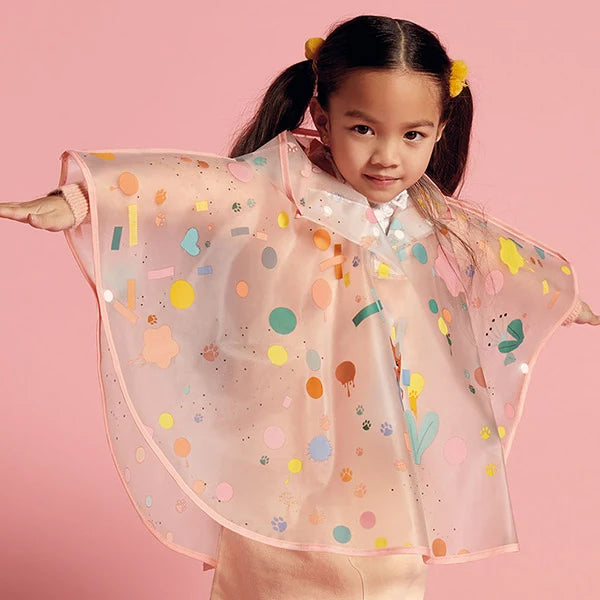 Djeco Raincoat Poncho for Children 5/7 Years