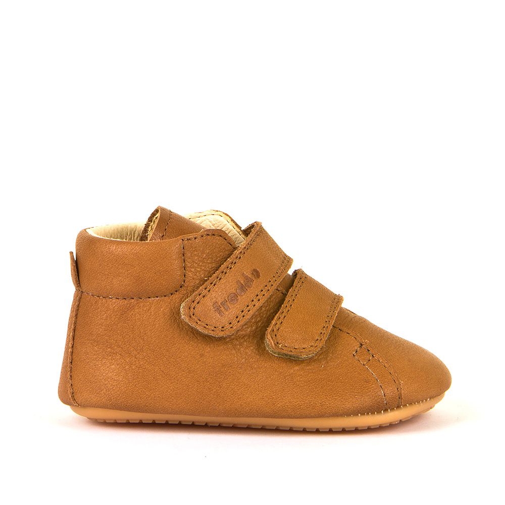 Froddo Barefoot Prewalkers D-Velcro Cognac