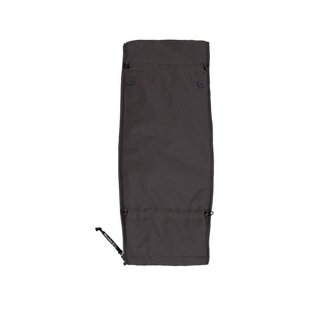 Insertável individual cinza e preto para o casaco de porteio Wombat Wallaby 2.0