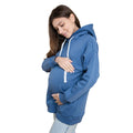 Camisola oversize de maternidade e amamentação Love and Carry na cor Jeans