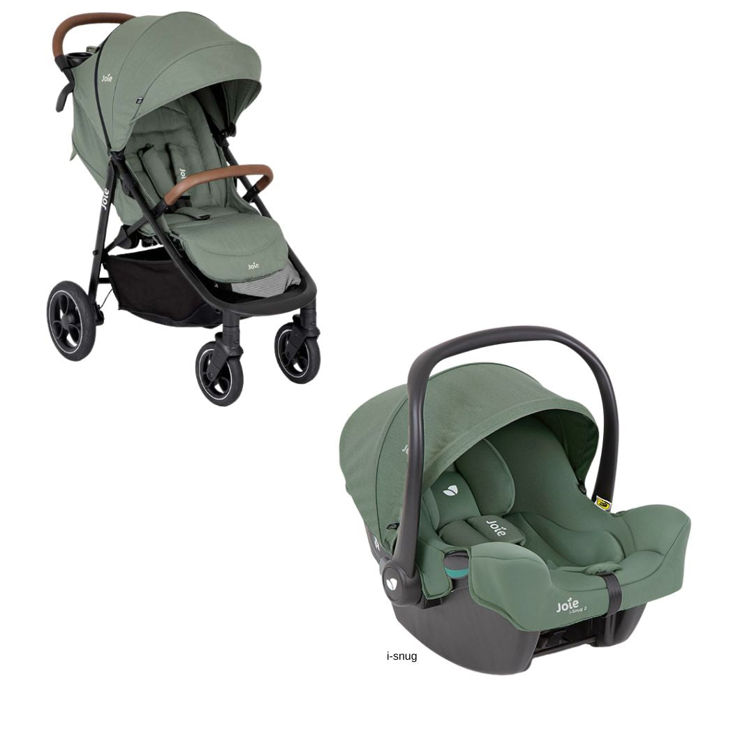 Silla de paseo compacta Joie DUO Pact PRO + huevo i-snug