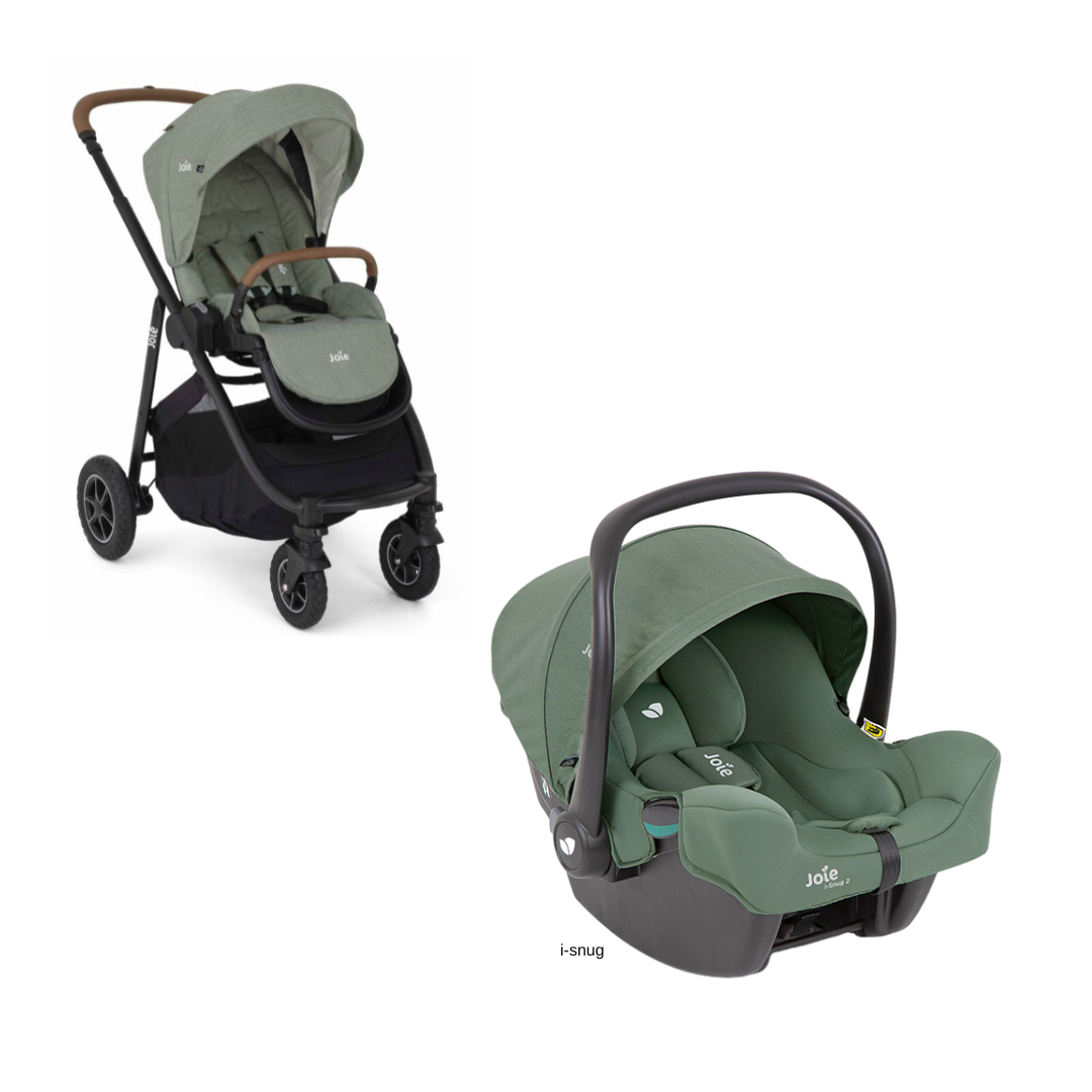 Joie DUO Versatrax Silla de paseo reversible + capazo ramble XL