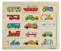Beleduc Puzzle Match and Mix - Transportes