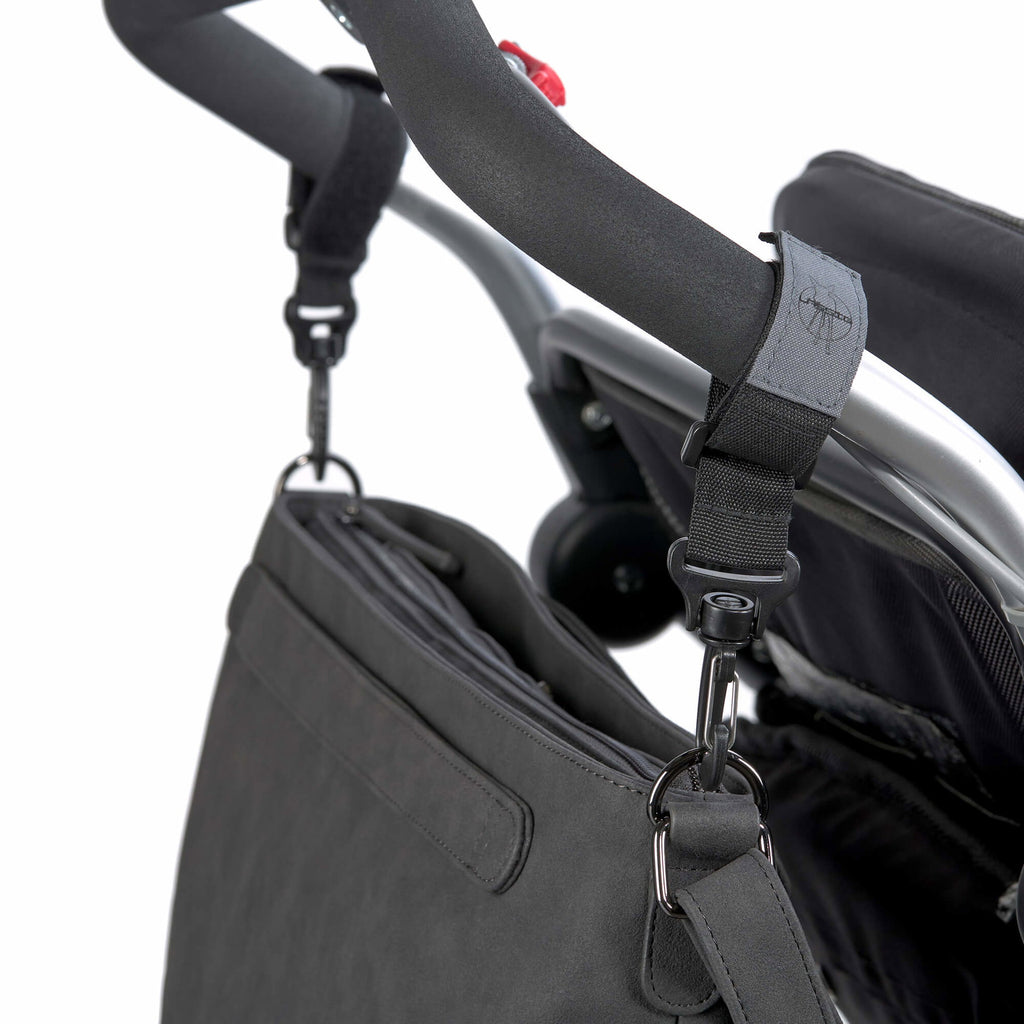 Bolsa de Maternidade Lassig Tender Shoulder Bag na cor antracite, fotografia 5 de 8 do produto