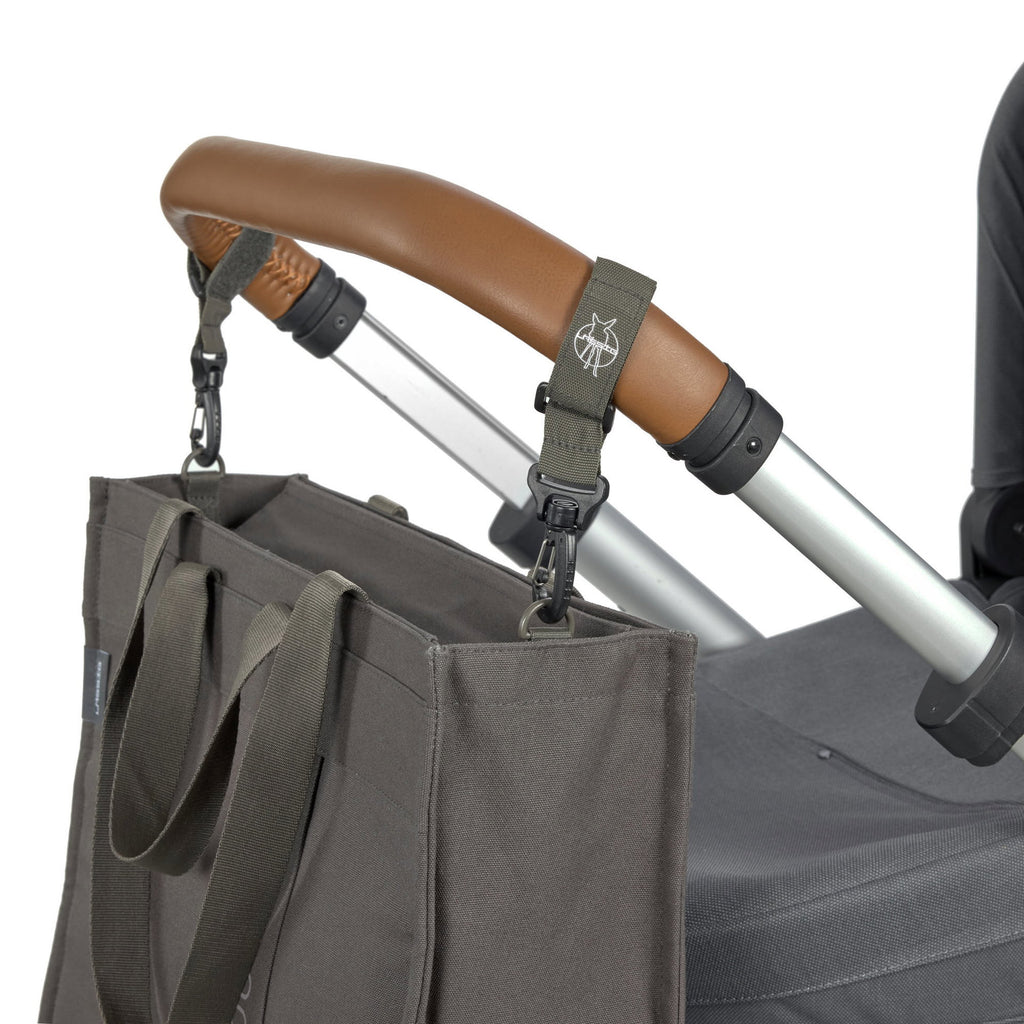 Bolsa de Maternidade Lassig Tote Up na cor antracite, fotografia 6 de 8 do produto