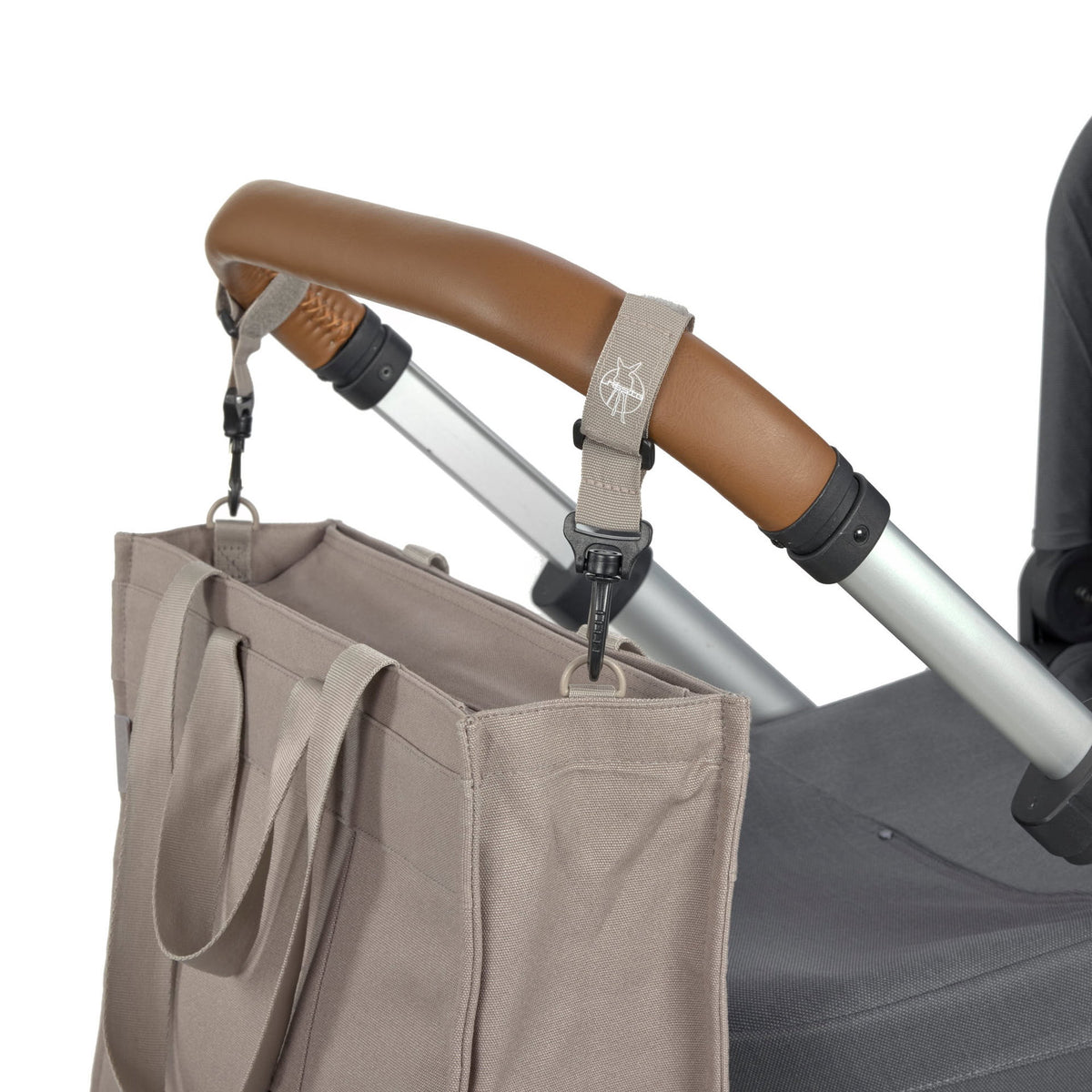 Bolsa de Maternidade Lassig Tote Up na cor taupe, fotografia 6 de 7 do produto