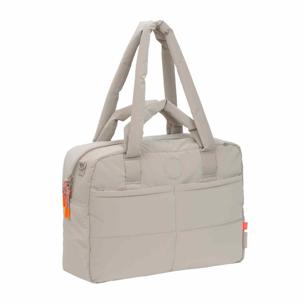 Bolsa de Maternidade Lassig Everyday na cor bege, fotografia 3 de 8 do produto