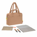 Bolsa de Maternidade Lassig Everyday na cor amêndoa, fotografia 1 de 8 do produto