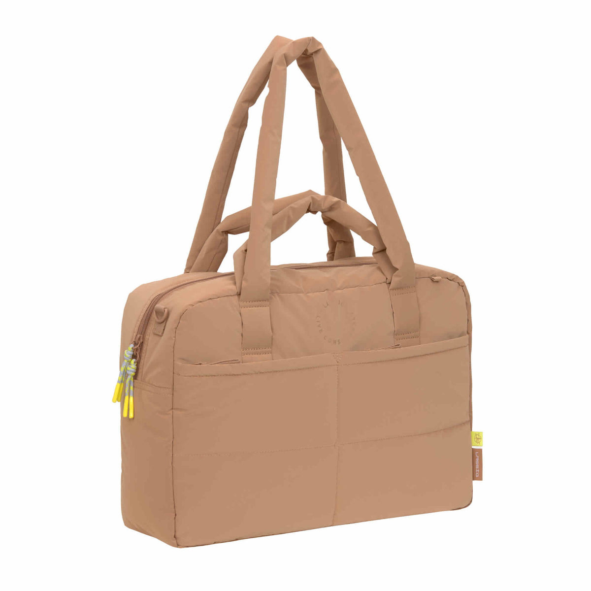 Bolsa de Maternidade Lassig Everyday na cor amêndoa, fotografia 3 de 8 do produto