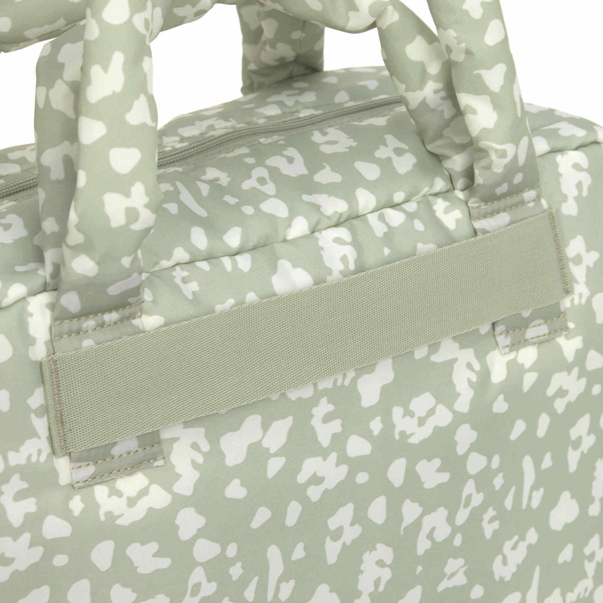 Bolsa de Maternidade Lassig Everyday na cor leopardo caqui claro, fotografia 7 de 8 do produto