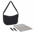 Bolsa de Maternidade Lassig Crossbody Lunua na cor preto, fotografia 1 de 8 do produto