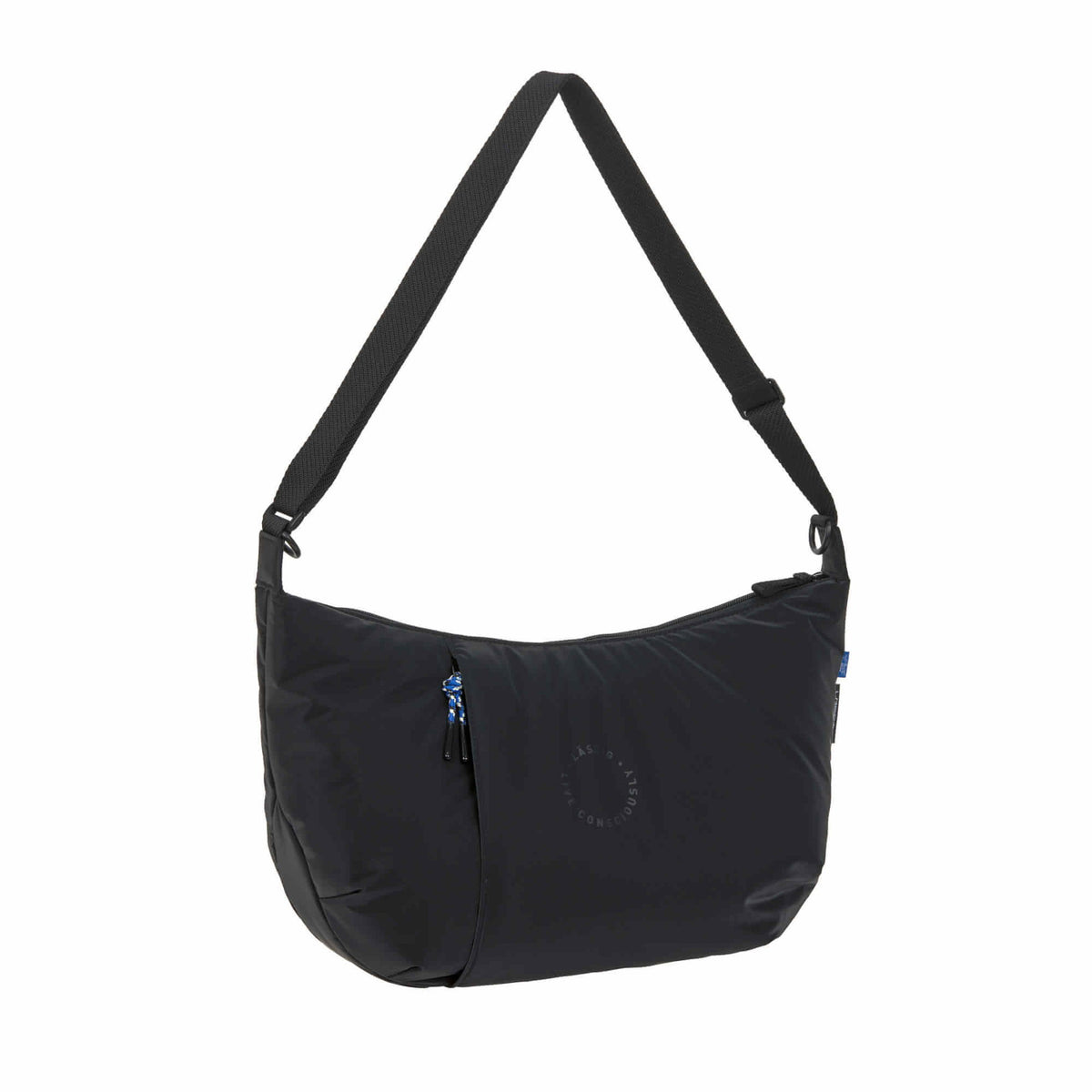 Bolsa de Maternidade Lassig Crossbody Lunua na cor preto, fotografia 3 de 8 do produto