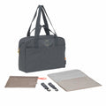 Bolsa de Maternidade Lassig Everyday na cor antracite, fotografia 1 de 7 do produto
