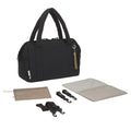 Bolsa de Maternidade Lassig Weekender Yula na cor preto, fotografia 1 de 8 do produto