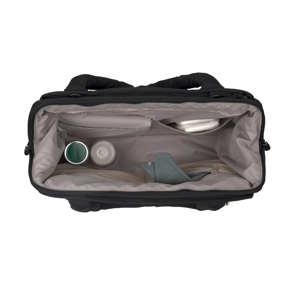 Bolsa de Maternidade Lassig Weekender Yula na cor preto, fotografia 4 de 8 do produto