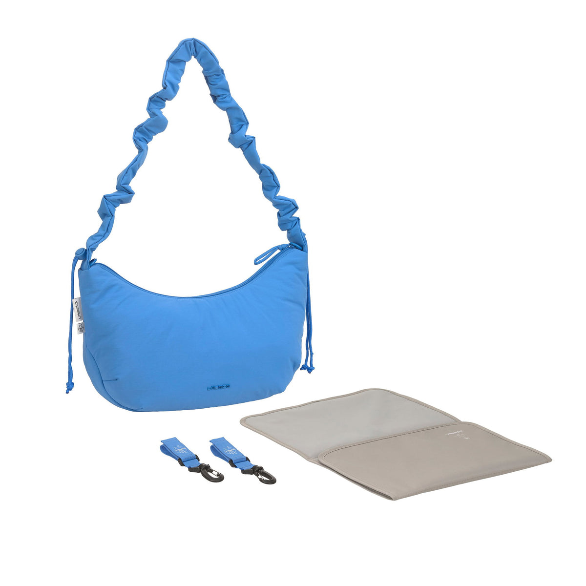 Bolsa de Maternidade Lassig Crossbody Lunua Up na cor azul, fotografia 1 de 8 do produto