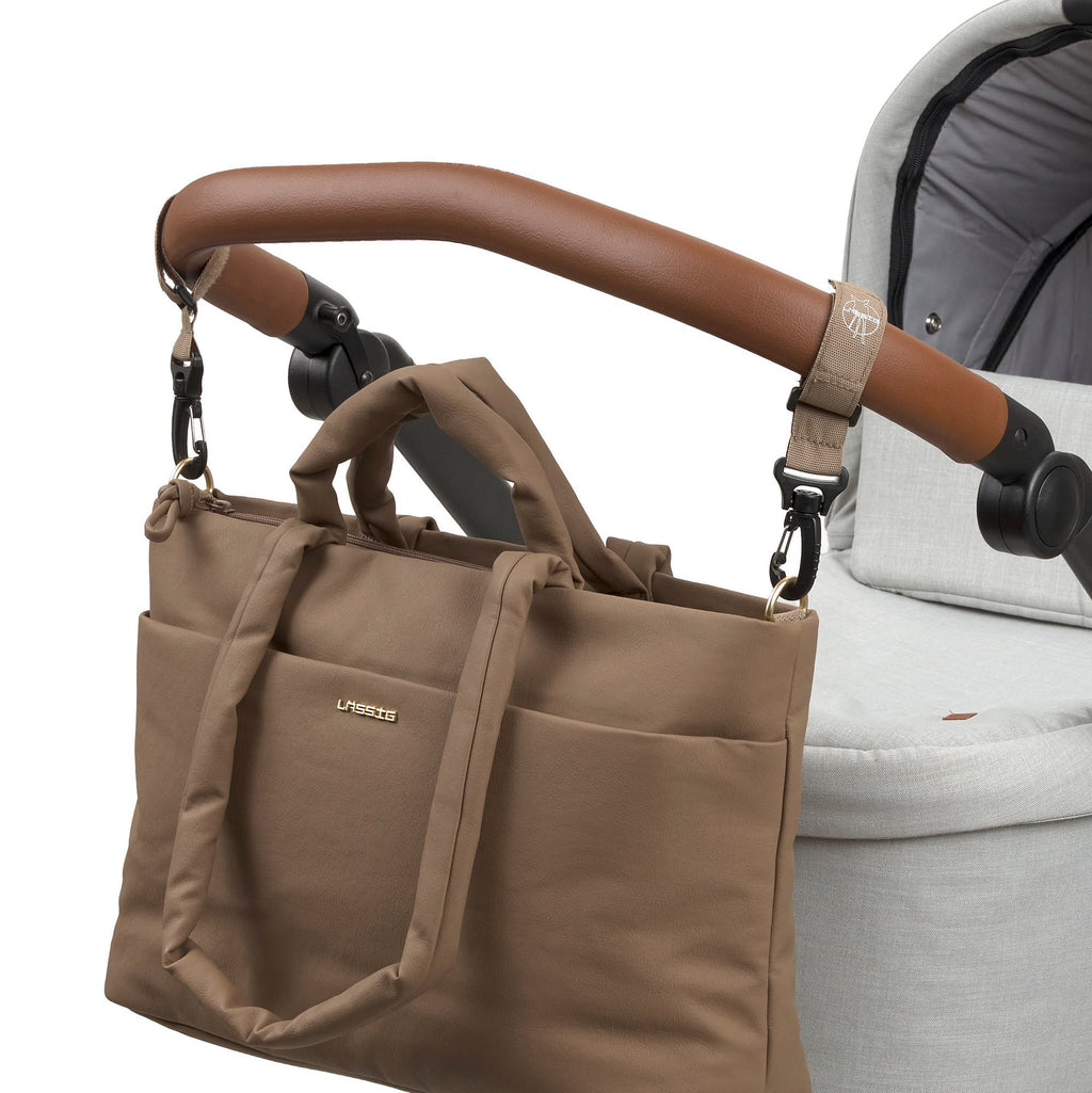 Bolsa de Maternidade Lassig Liva na cor avelã, fotografia 5 de 8 do produto