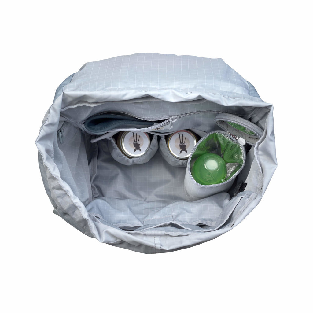 Mochila de Maternidade Lassig Outdoor na cor cinzento, fotografia 4 de 8 do produto