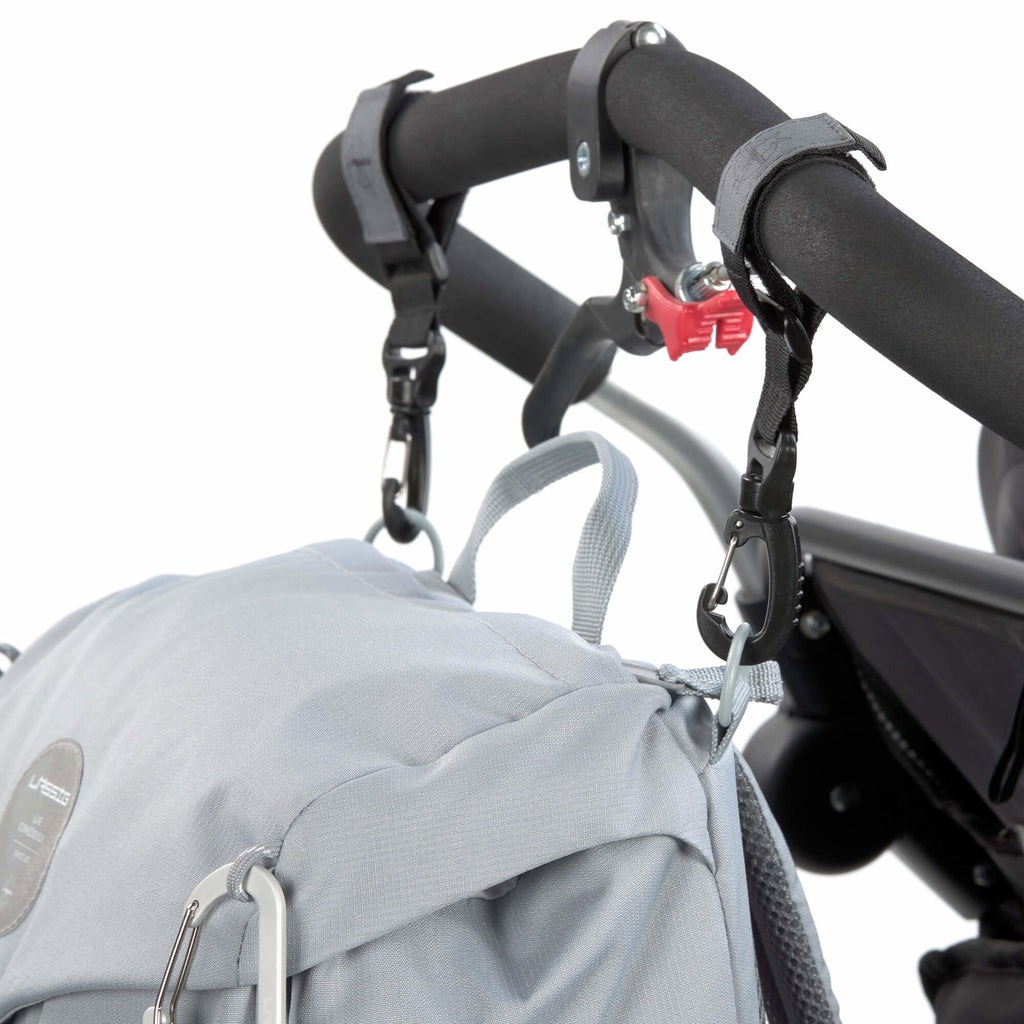 Mochila de Maternidade Lassig Outdoor na cor cinzento, fotografia 6 de 8 do produto