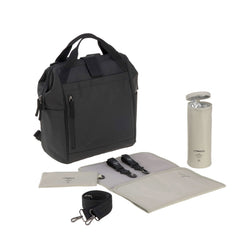 Mochila de Maternidade Lassig Goldie Up na cor preto, fotografia 1 de 8 do produto