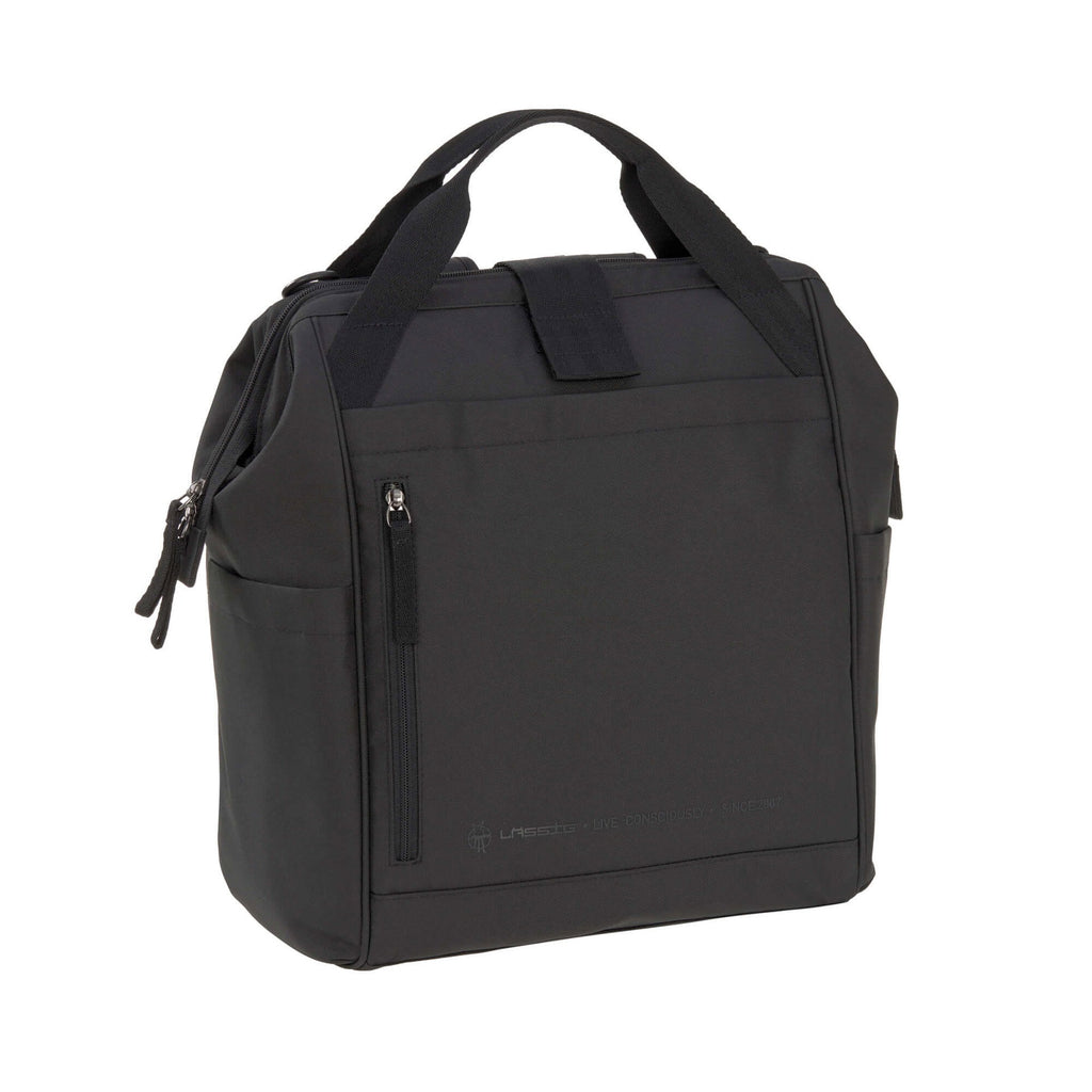 Mochila de Maternidade Lassig Goldie Up na cor preto, fotografia 3 de 8 do produto