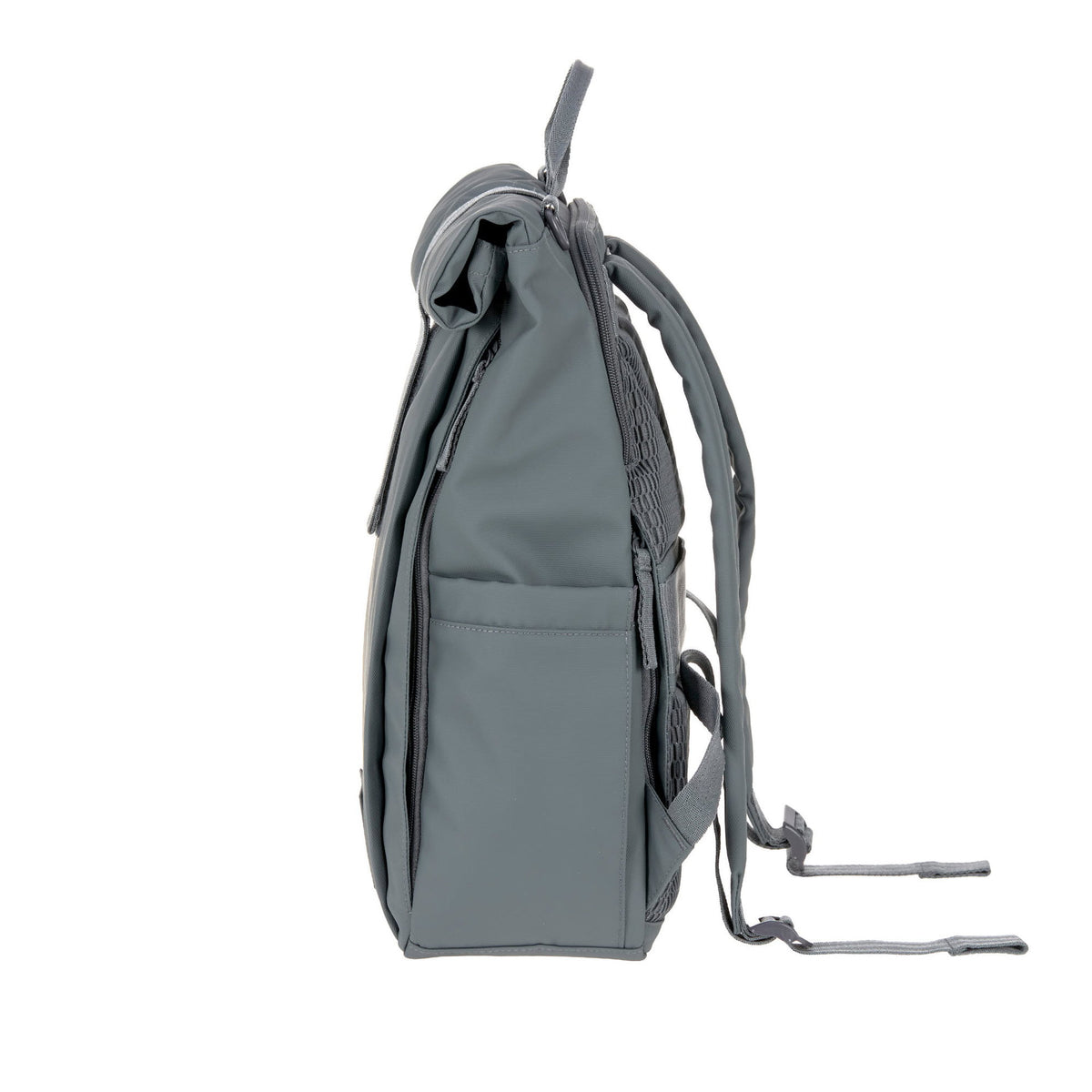 Mochila de Maternidade Lassig Rolltop Up na cor antracite, fotografia 7 de 8 do produto