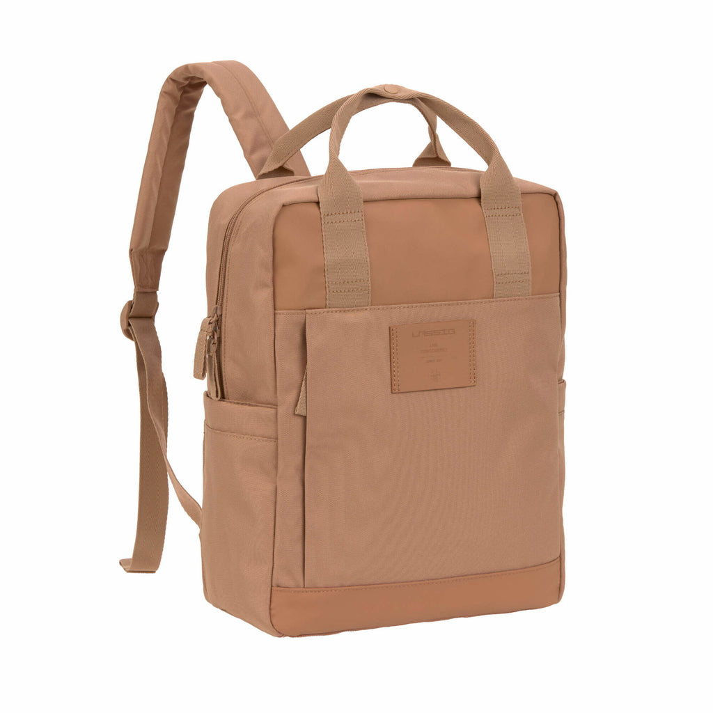 Mochila de Maternidade Lassig Vividal na cor amêndoa, fotografia 3 de 8 do produto