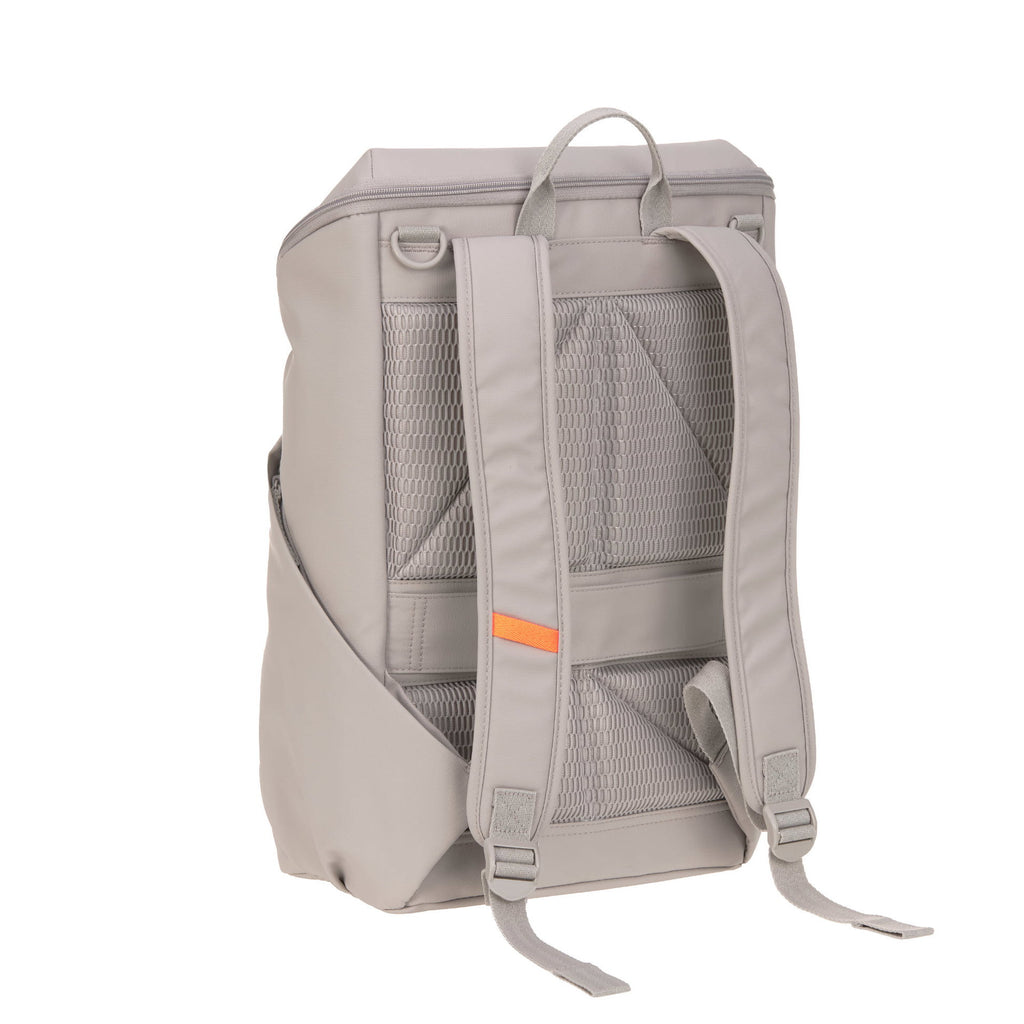 Mochila de Maternidade Lassig Slender Up na cor taupe, fotografia 8 de 8 do produto