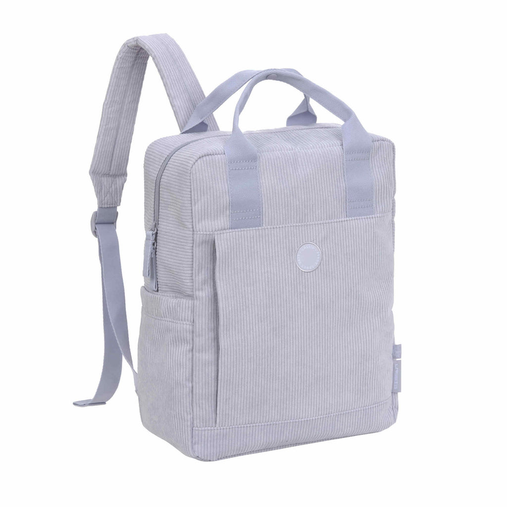 Mochila de Maternidade Lassig Vividal Bombazina na cor lilás, fotografia 3 de 8 do produto
