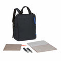 Mochila de Maternidade Lassig Conversion na cor preto, fotografia 1 de 8 do produto