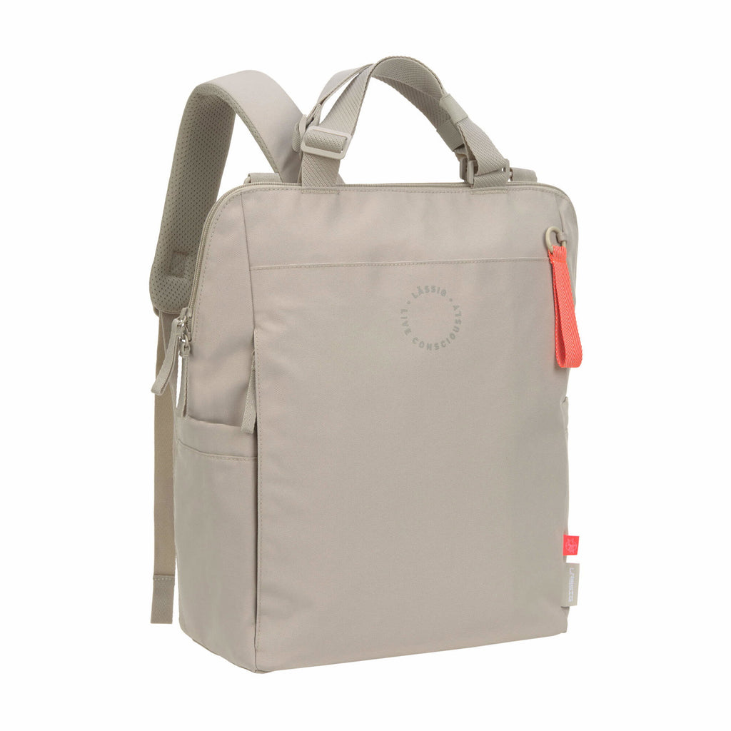 Mochila de Maternidade Lassig Conversion na cor bege, fotografia 3 de 8 do produto