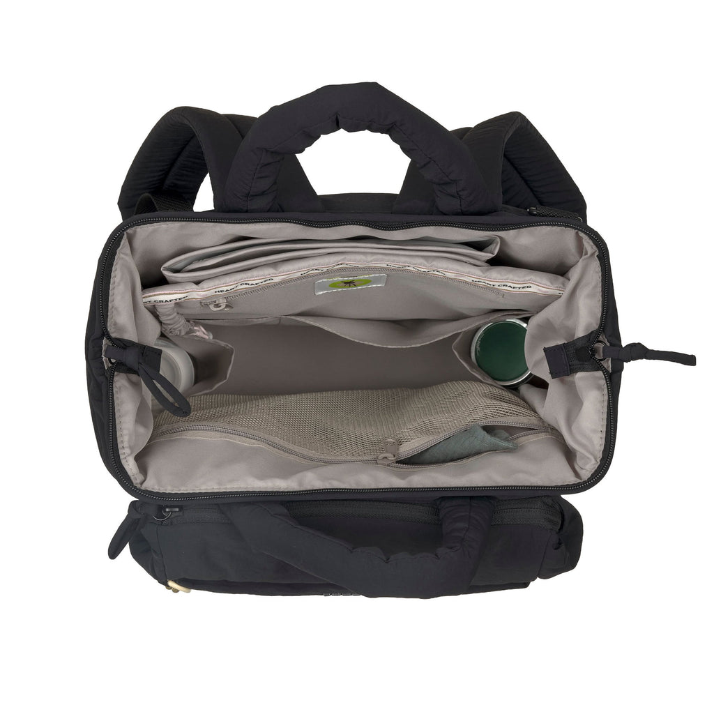 Mochila de Maternidade Lassig Minoa na cor preto, fotografia 4 de 8 do produto
