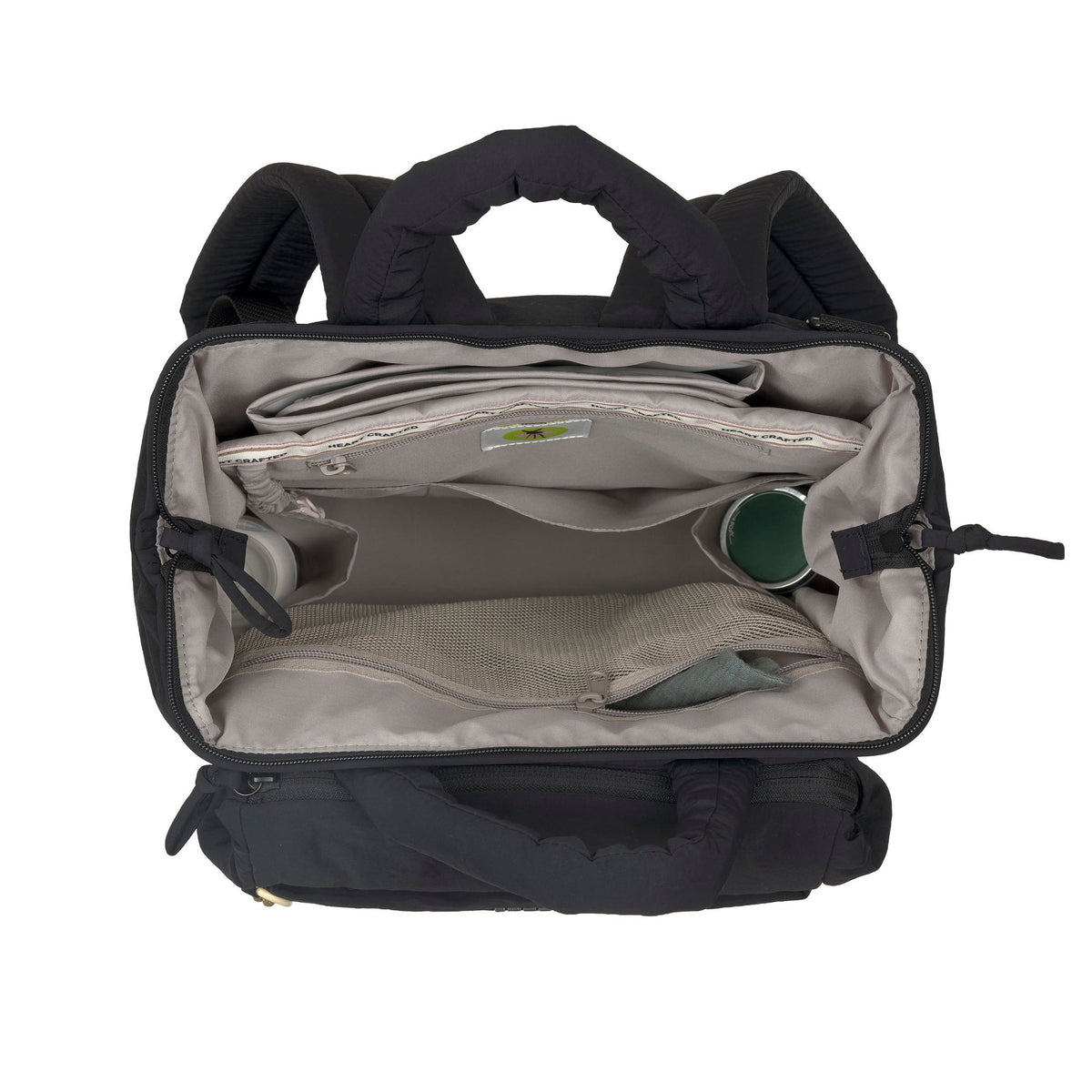 Mochila de Maternidade Lassig Minoa na cor preto, fotografia 4 de 8 do produto
