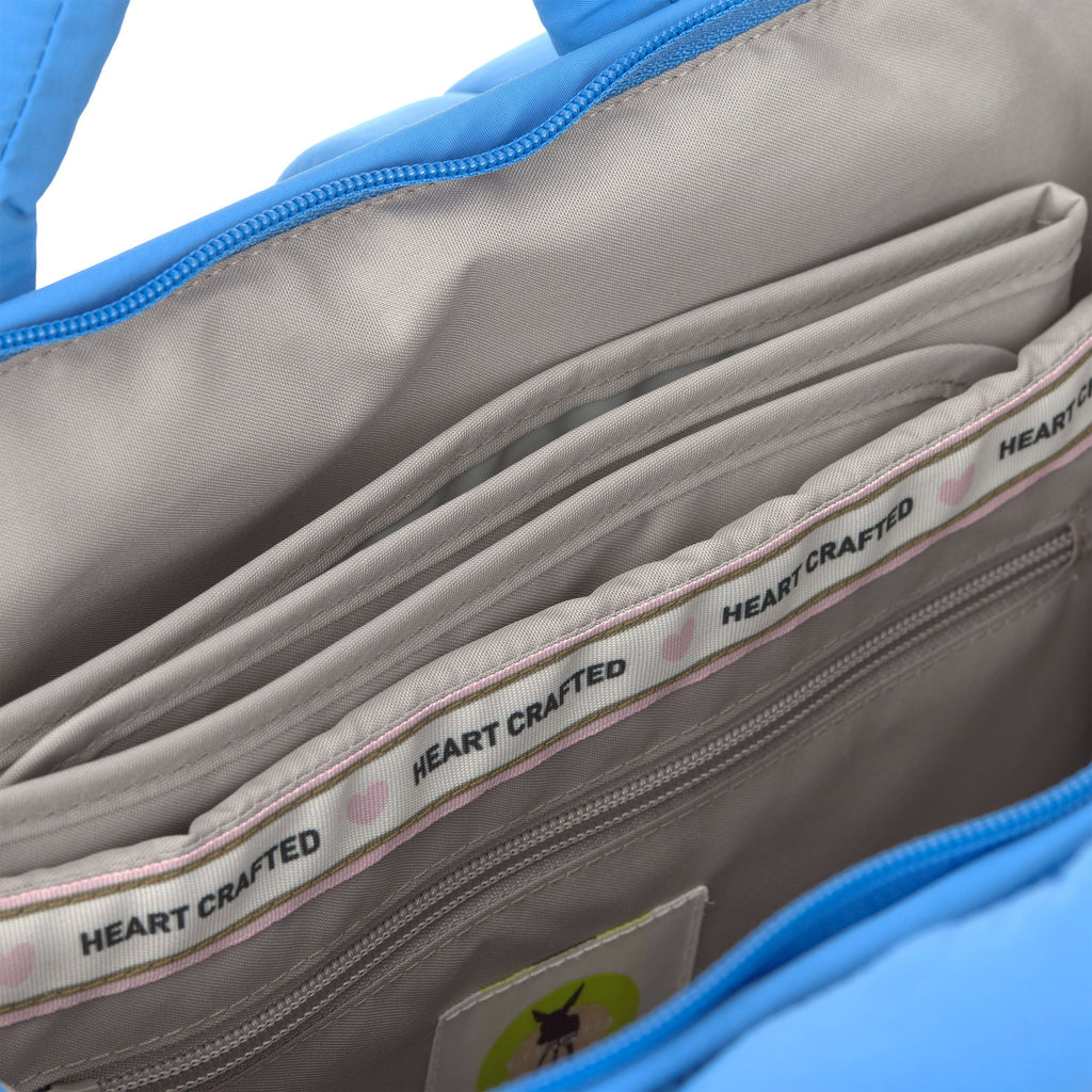 Mochila de Maternidade Lassig Minoa na cor azul, fotografia 6 de 8 do produto