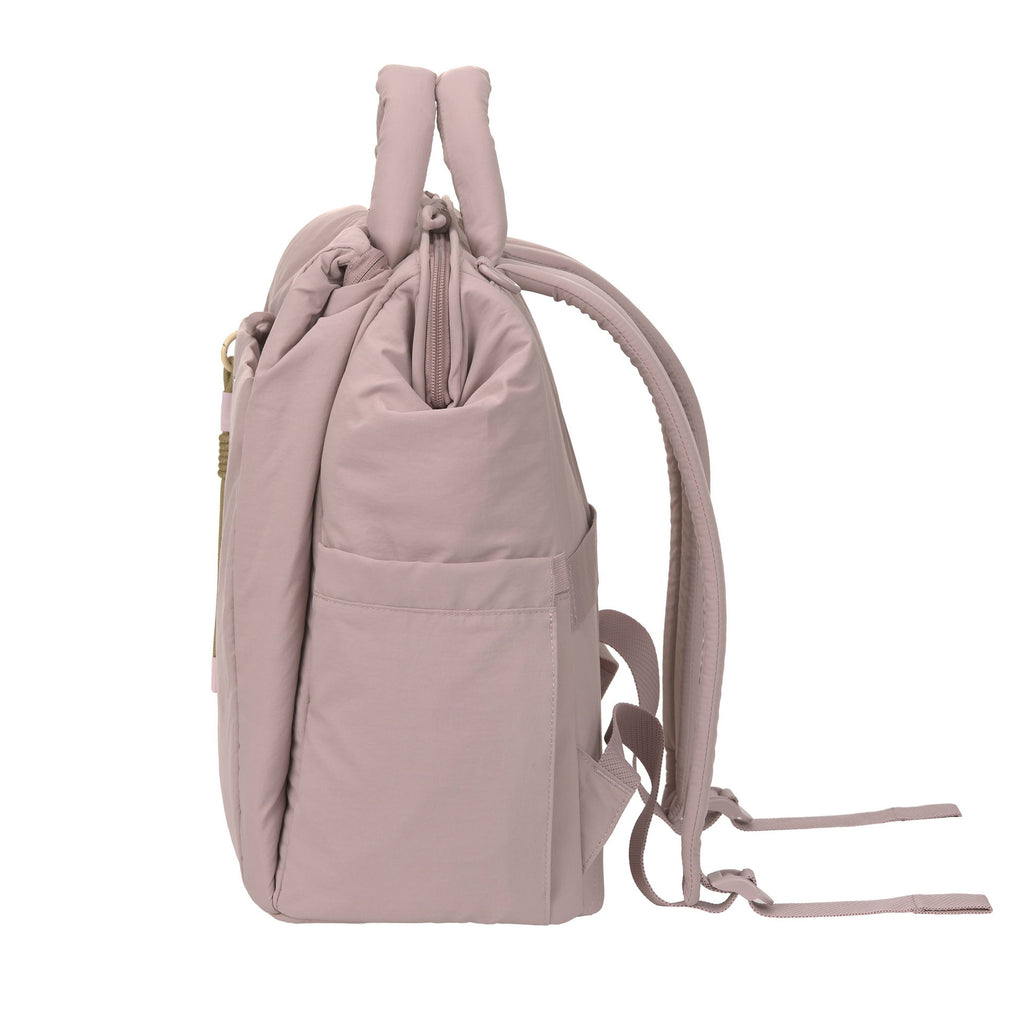 Mochila de Maternidade Lassig Minoa na cor rosa, fotografia 6 de 8 do produto