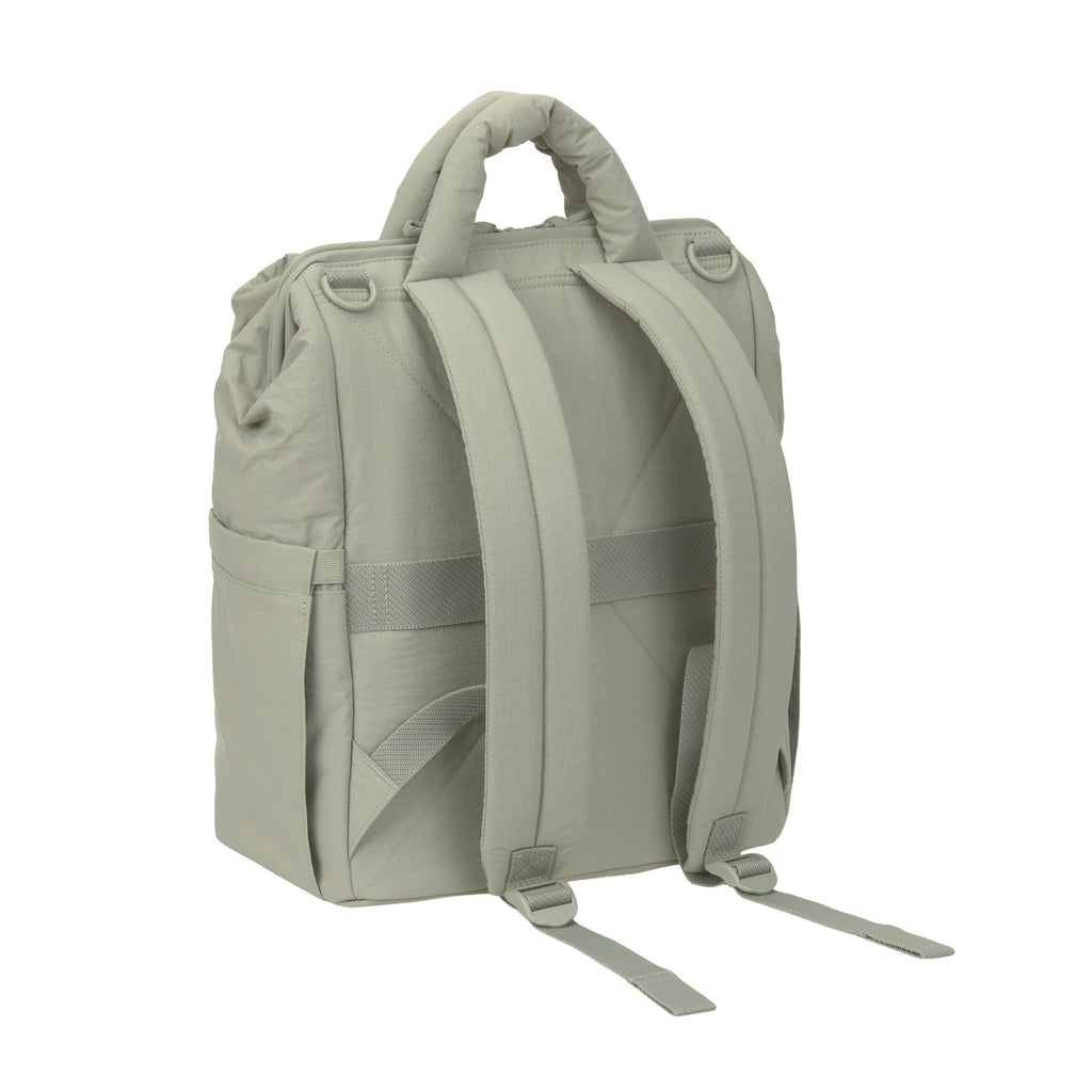 Mochila de Maternidade Lassig Minoa na cor menta, fotografia 5 de 8 do produto