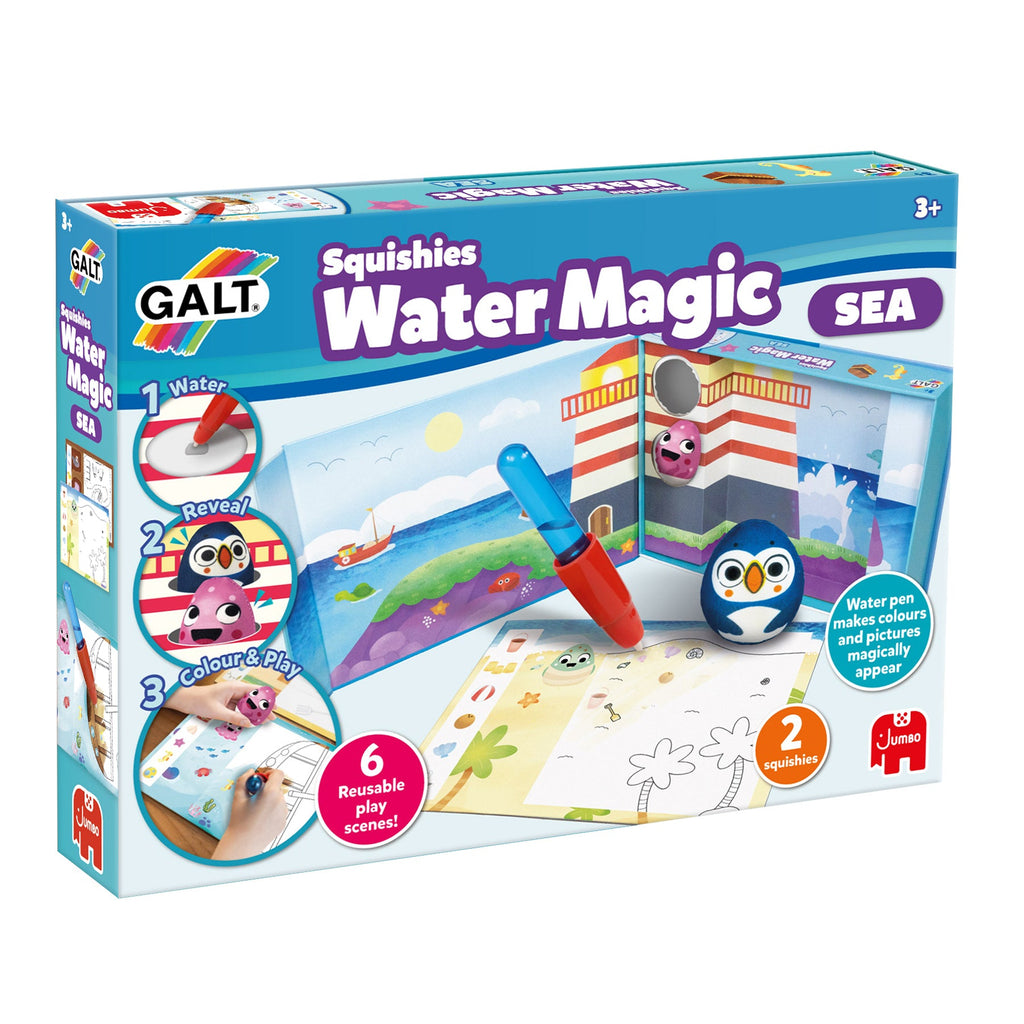 Caixa do Galt Water Magic Squishies Mar em perspetiva, na embalagem original da marca