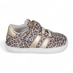 BabyFree Barefoot Animal Print Shoes with elastic laces