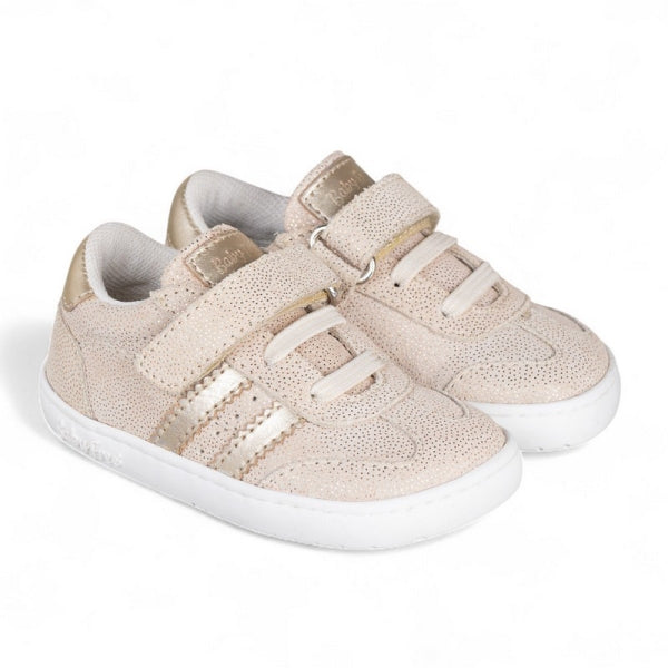 BabyFree Barefoot Zapatilla Blanca con elásticos