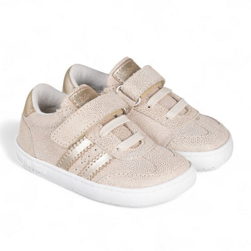 BabyFree Barefoot Zapatilla Blanca con elásticos