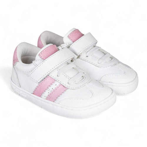 BabyFree Barefoot Zapatilla Blanca con elásticos