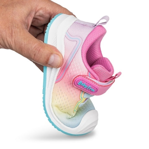 BabyFree Barefoot Sapatilha ArcoIris