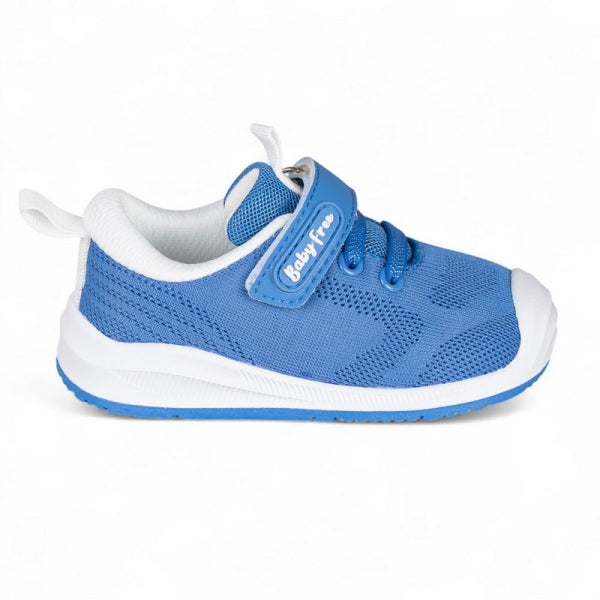 Sapatilha BabyFree Barefoot Azul Forte